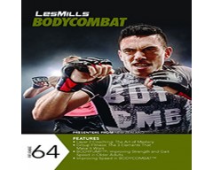 BODYCOMBAT 64 DVD, CD,& Choreo Notes BODY COMBAT 64